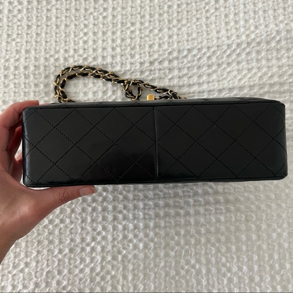VINTAGE Chanel Double-flap Classic bag - Picture 9 of 15